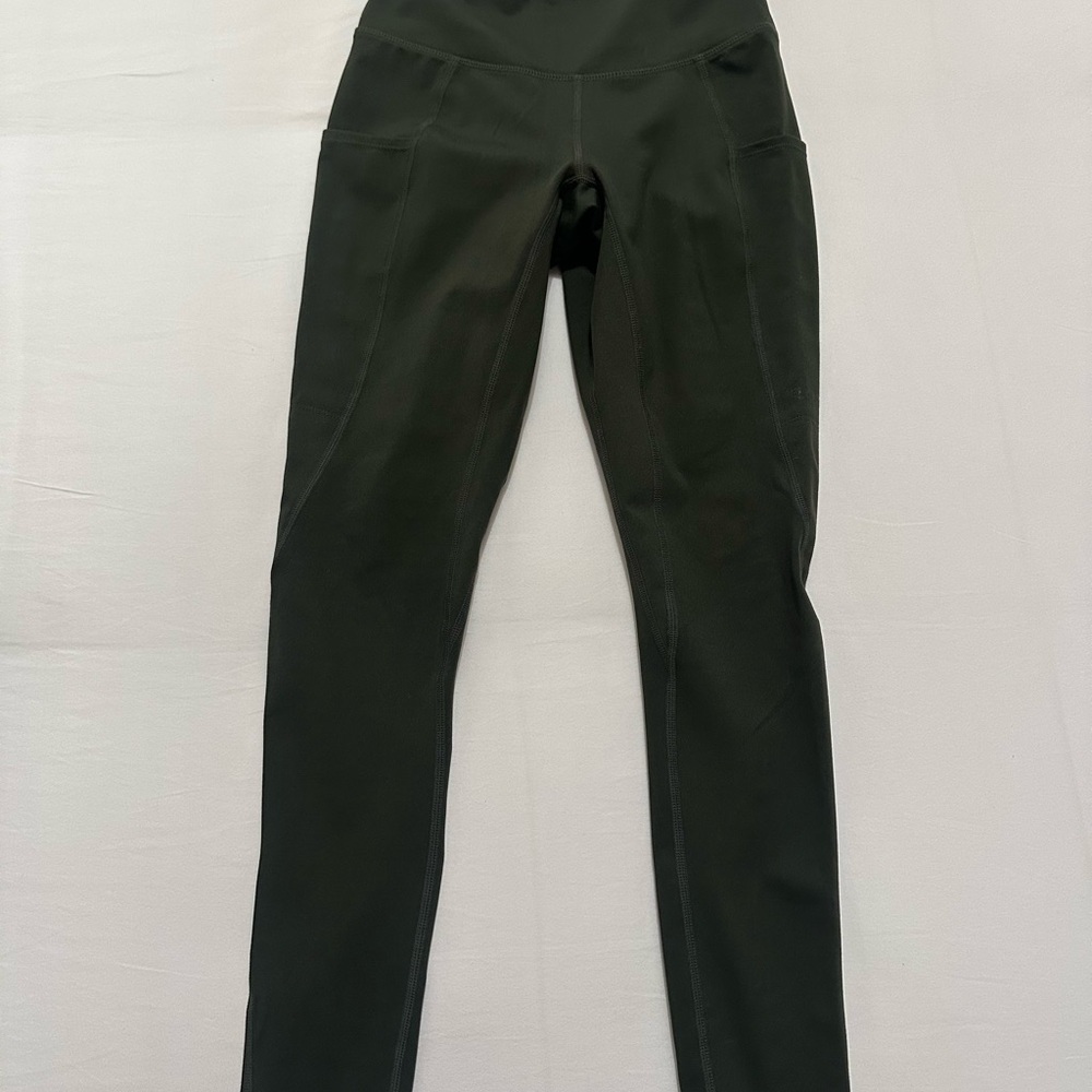 BYLT Basics Women's Essential Leggings - Dark Green